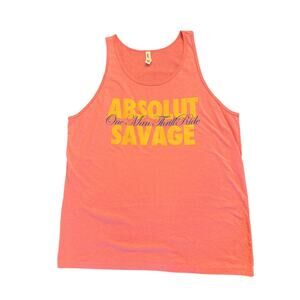 Absolut Savage Graphic Tank Top – Bella+Canvas Size L